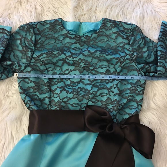 Custom | midi | dress | lace & bow - Picture 4 of 16